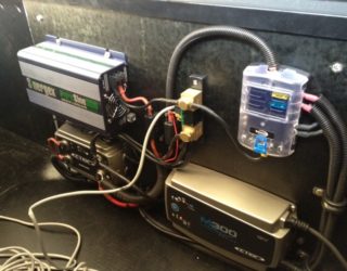 Battery installation in Camper Trailer - Chargeable from Mains Power, Car Battery or Solar... 2